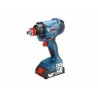 BOSCH.KLUCZ UD.1/2" / HEX 1/4" GDX 180-LI 2x2,0Ah 180Nm WALIZKA