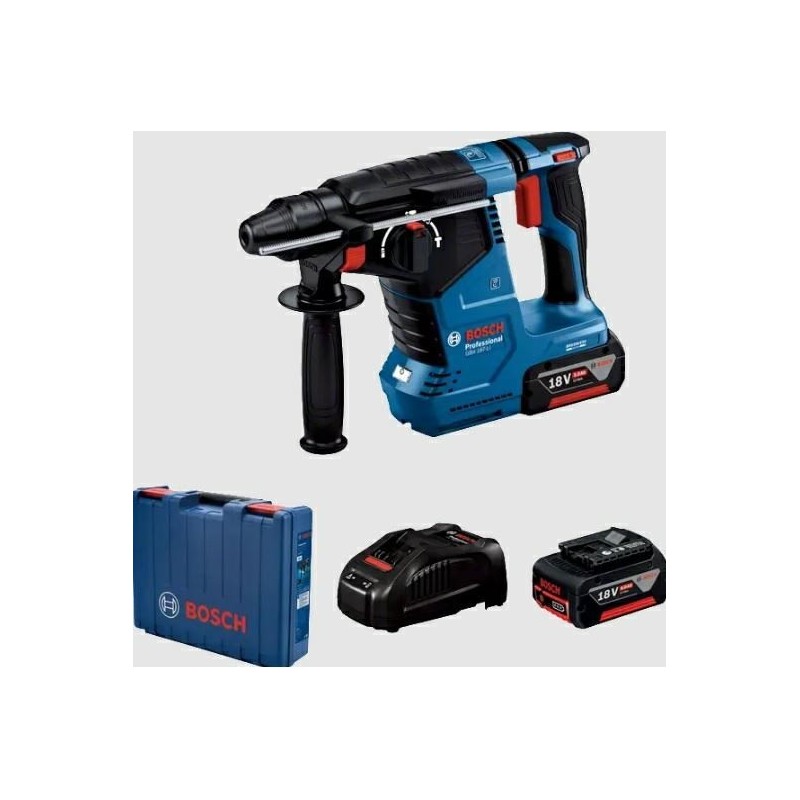BOSCH.MŁOTOWIERTARKA GBH 187-LI 2,4J 2x5,0Ah