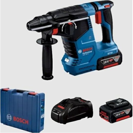 BOSCH.MŁOTOWIERTARKA GBH 187-LI 2,4J 2x5,0Ah