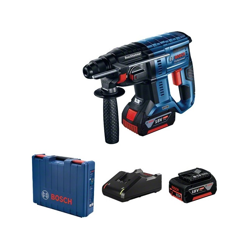 BOSCH.MŁOT AKUM.GBH 180-LI 18V 2J 2x4,0Ah BL