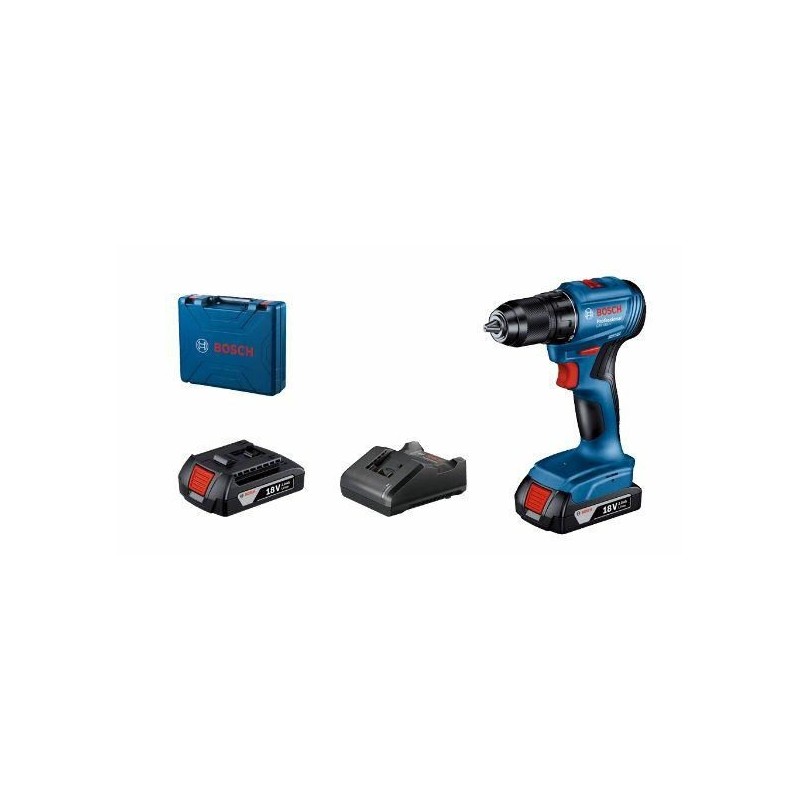 BOSCH.WKRĘTARKA GSR 185-LI 2x2,0Ah 50/21Nm WALIZKA