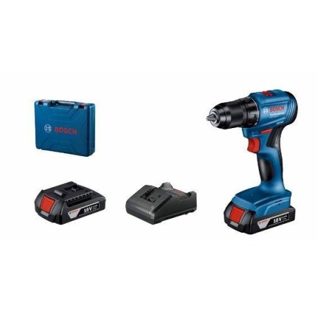 BOSCH.WKRĘTARKA GSR 185-LI 2x2,0Ah 50/21Nm WALIZKA