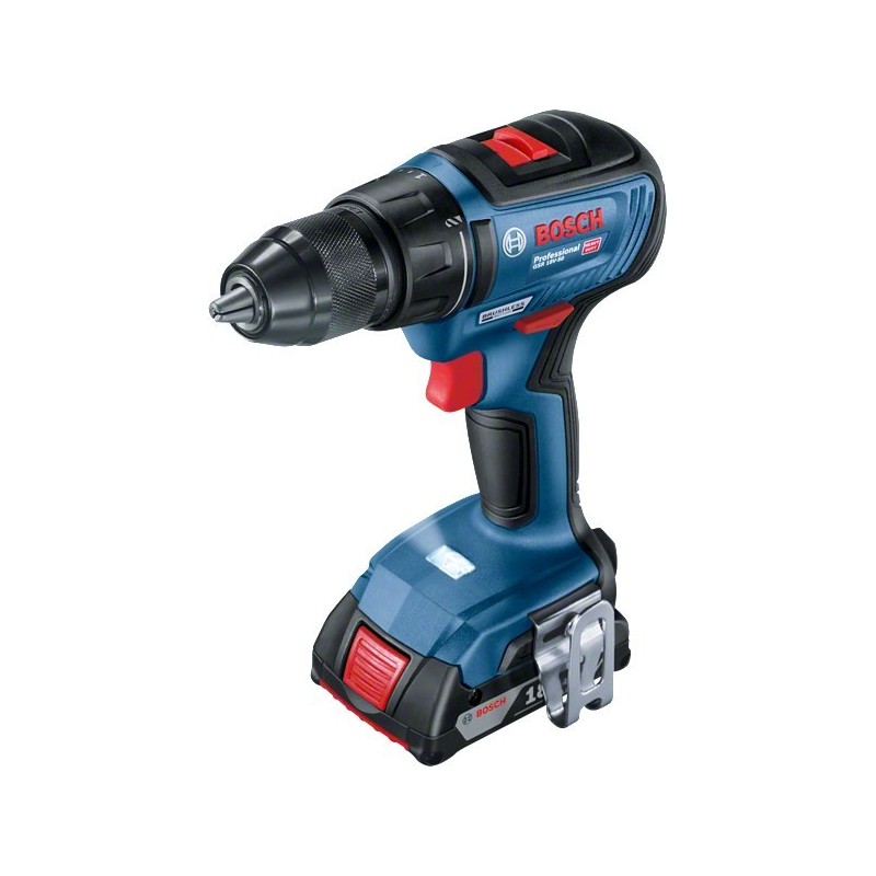Bosch GSR 18V-50 1800 RPM Czarny, Niebieski