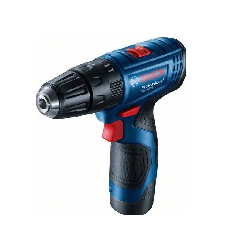 BOSCH.WKRĘTARKA UD.GSB 120-LI 2x2,0Ah 30/14Nm WALIZKA