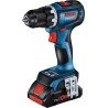 Bosch GSR 18V-90 C 2100 RPM 1,1 kg Czarny, Niebieski, Czerwony