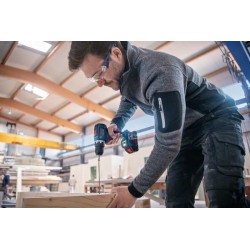 Bosch GSR 18V-90 C 2100 RPM 1,1 kg Czarny, Niebieski, Czerwony