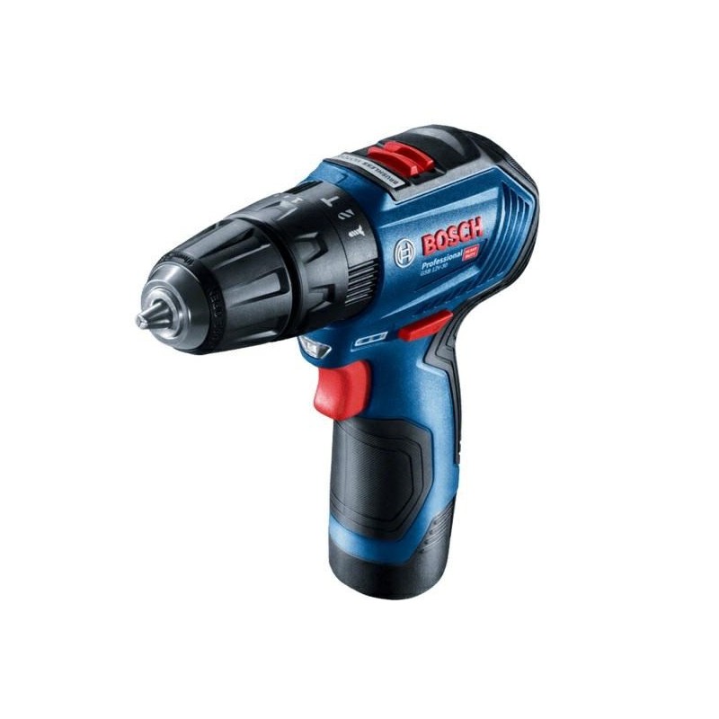 BOSCH.WKRĘTARKA UD.GSB 12V-30 2x2,0Ah 30/17Nm BL WALIZKA