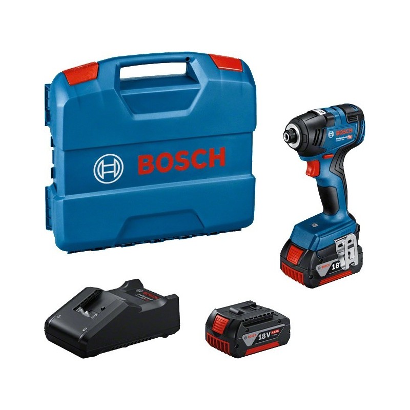 Bosch GDR 18V-200 Professional 3400 RPM Czarny, Niebieski