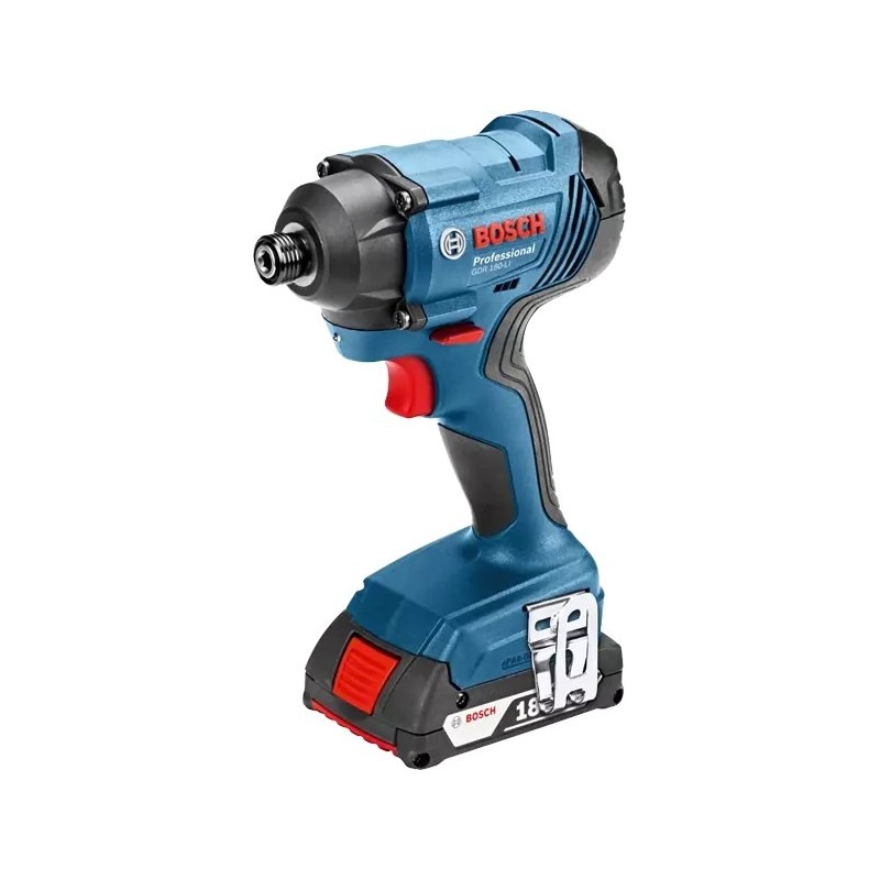BOSCH.ZAKRĘTARKA UDAR. GDR 180-LI 2x2,0Ah 160Nm