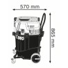 Bosch 0 601 9C3 300 odkurzacz 55 l Bęben próżniowy Suchy i Mokry 1380 W Bez worka
