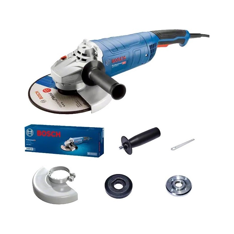 Bosch GWS 2400 J PROFESSIONAL szlifierka kątowa 23 cm 6500 RPM 2400 W 5,4 kg Bosch GWS 2400 J PROFESSIONAL szlifierka kątowa 23 cm 6500 RPM 2400 W 5,4 kg
