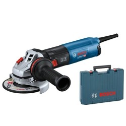 BOSCH SZLIFIERKA KĄTOWA 125mm 1400W GWS 14-125 S REGULACJA OBROTÓW WALIZKA