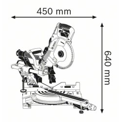 Bosch GCM 8 SDE Professional 5000 RPM 1600 W