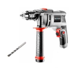 Wiertarka udarowa 650W, uchwyt kluczykowy 13 mm, obroty 0-3000 min?1, walizka