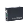 Extralink SEDIR FIBER ETHERNET MEDIA CONVERTER 1X SFP 1GB 1X RJ45 1GB - MC220 - Converter - Glasfaser (LWL) konwerter sieciowy