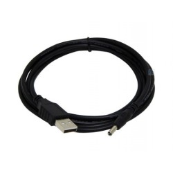 Kabel USB 2.0 AM - wtyk zasilania 3.5 mm czarny Gembird (1.8m)