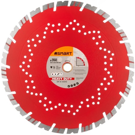 tarcza diamentowa heavy duty 350x25,4mm
