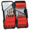 BOSCH ZESTAW WIERTEŁ DO METALU HSS-CO 18szt. TOUGHBOX