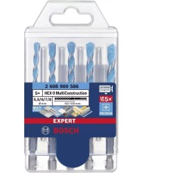 Bosch Expert HEX-9 Wiertło do betonu 5 szt.