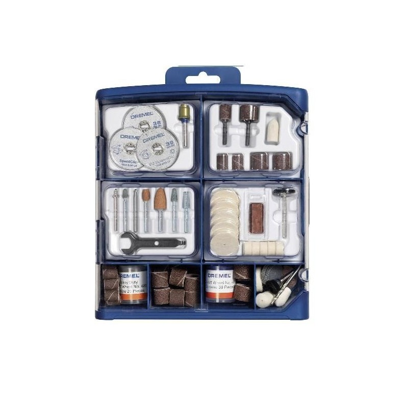 Dremel 2615S724JA narzędzie obrotowe do szlifowania/ materiał eksploatacyjny Ceramika, Szkło, Metal, Plastik, Drewno Zestaw Dremel 2615S724JA narzędzie obrotowe do szlifowania/ materiał eksploatacyjny Ceramika, Szkło, Metal, Plastik, Drewno Zestaw