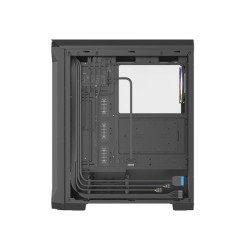 Obudowa NATEC Genesis Irid 505 ARGB NPC-1518 (ATX. Micro ATX. Mini ITX kolor czarny)