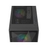 NATEC OBUDOWA GAMINGOWA GENESIS DIAXID 605 ARGB MIDI TOWER USB-C Z OKNEM CZARNA