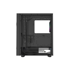 NATEC OBUDOWA GAMINGOWA GENESIS DIAXID 605 ARGB MIDI TOWER USB-C Z OKNEM CZARNA