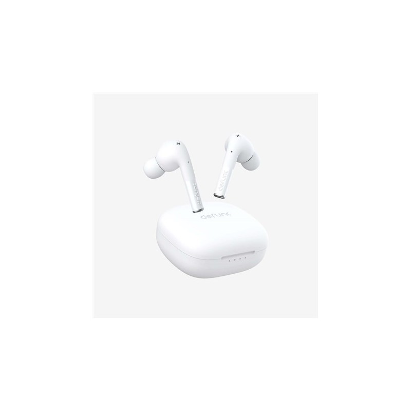 Defunc Earbuds True Entertainment Wbudowany mikrofon Bezprzewodowy Bluetooth Biały