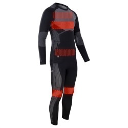 Ogrzewany zestaw bielizny termoaktywnej, bluza i spodnie, rozmiar: L, XL