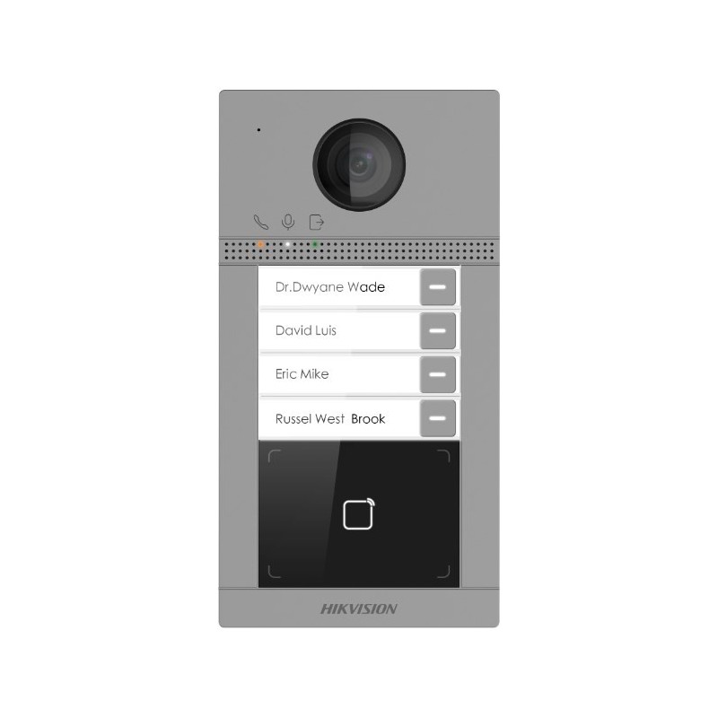 Hikvision DS-KV8413-WME1(C) wideodomofon 2 MP Szary Hikvision DS-KV8413-WME1(C) wideodomofon 2 MP Szary