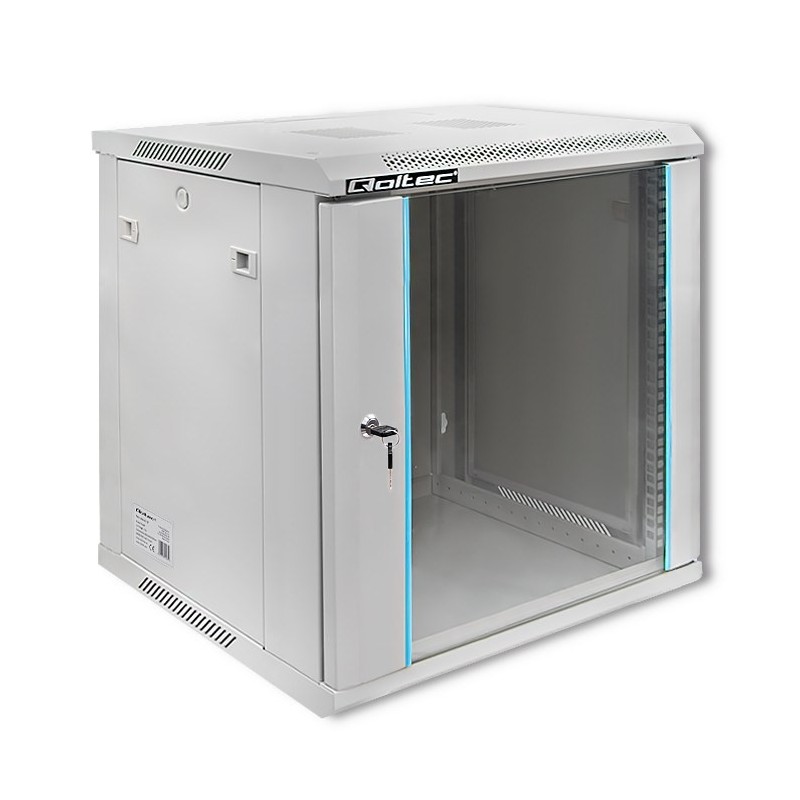 Szafa RACK 19" Wisząca 12U 600 x 635 x 450 Szara
