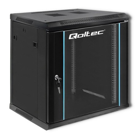 Szafa RACK 19'' 12U 600 x 635 x 450 Czarna Wisząca