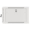 LANBERG SZAFA WISZĄCA RACK 19" 6U 600X600 DRZWI METALOWE SZARA (FLAT PACK) WF01-6606-00S