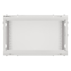 LANBERG SZAFA WISZĄCA RACK 19" 6U 600X600 DRZWI METALOWE SZARA (FLAT PACK) WF01-6606-00S