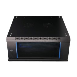 Extralink 4U 600x600 Czarna | Szafa rack | montowana na ścianie
