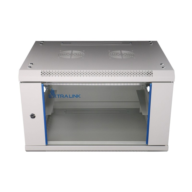 Extralink 6U 600x600 Szara | Szafa rack | montowana na ścianie