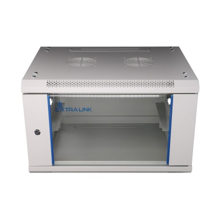 Extralink 6U 600x600 Szara | Szafa rack | montowana na ścianie