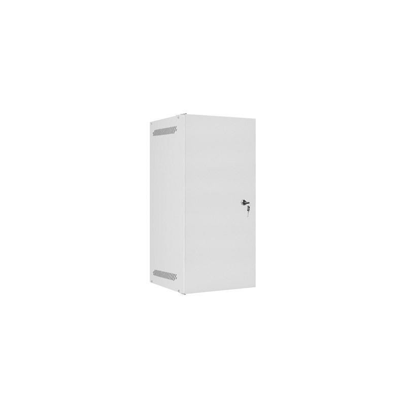 SZAFA INSTALACYJNA RACK WISZĄCA 10" 12U 280X310 SZARA DRZWI METALOWE LANBERG (FLAT PACK)