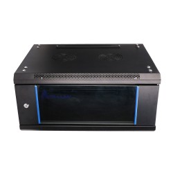 Extralink 4U 600x450 Czarna | Szafa rack | montowana na ścianie