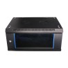 Extralink 4U 600x450 Czarna | Szafa rack | montowana na ścianie