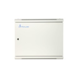 Extralink 12U 600x600 ASP Szara | Szafa rack | montowana na ścianie, drzwi blaszane pełne