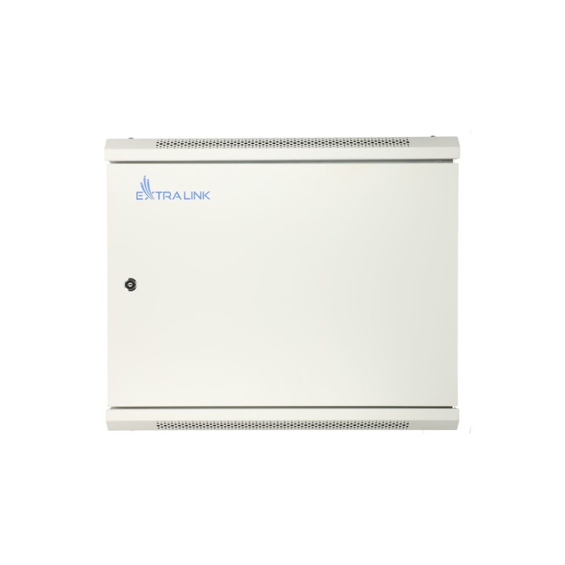 Extralink 12U 600x600 ASP Szara | Szafa rack | montowana na ścianie, drzwi blaszane pełne
