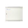 Extralink 12U 600x600 ASP Szara | Szafa rack | montowana na ścianie, drzwi blaszane pełne