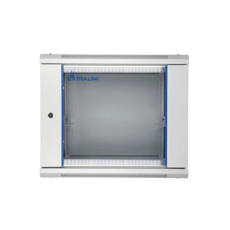 Extralink 9U 600x600 Szara | Szafa rack | montowana na ścianie