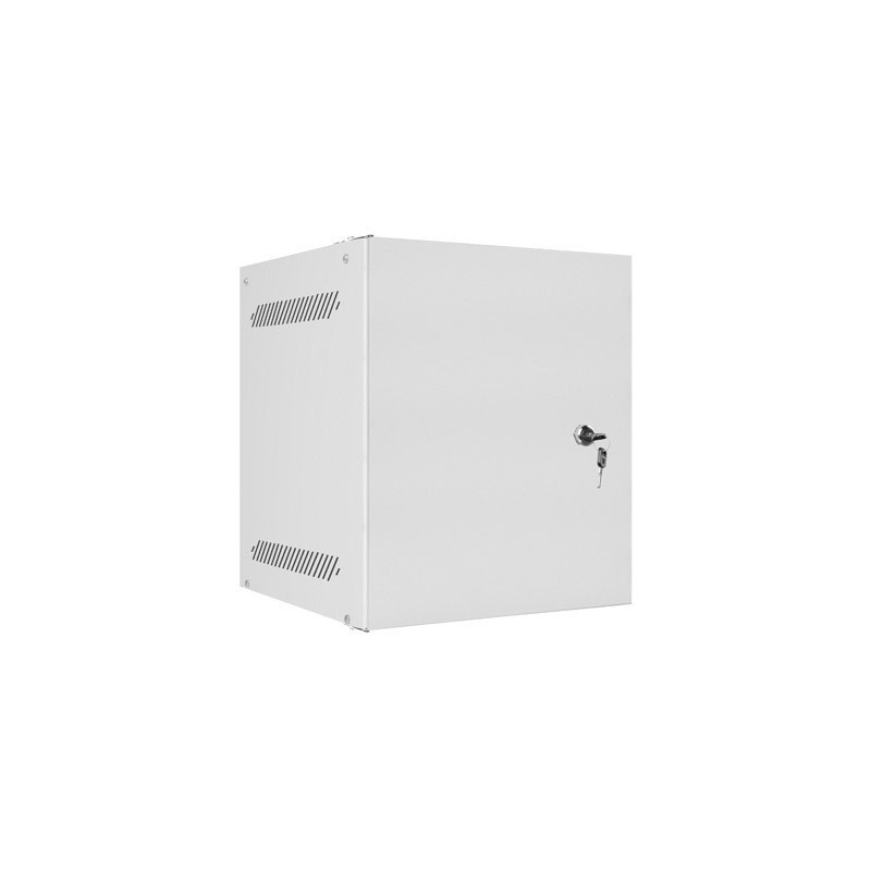 SZAFA INSTALACYJNA RACK WISZĄCA 10" 6U 280X310 SZARA DRZWI METALOWE LANBERG (FLAT PACK)