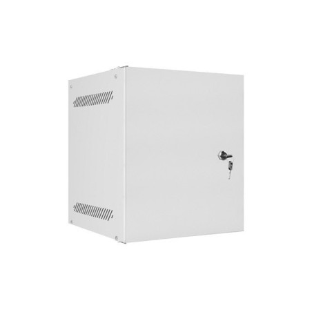 SZAFA INSTALACYJNA RACK WISZĄCA 10" 6U 280X310 SZARA DRZWI METALOWE LANBERG (FLAT PACK)