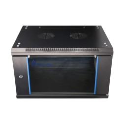 Extralink 6U 600x450 Czarna | Szafa rack | montowana na ścianie