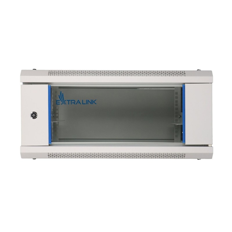 Extralink 4U 600x450 Szara | Szafa rack | montowana na ścianie