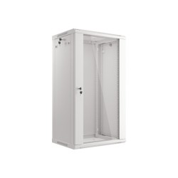SZAFA INSTALACYJNA RACK WISZĄCA 19" 22U 600X450 SZARA LANBERG (FLAT PACK) V2