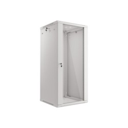 SZAFA INSTALACYJNA RACK WISZĄCA 19" 27U 600X600 SZARA LANBERG (FLAT PACK) V2